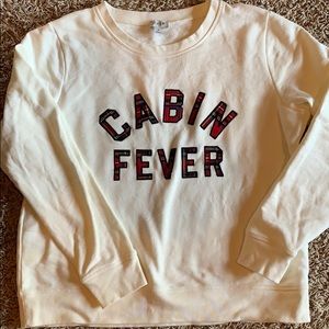 Jcrew factory Cabin Fever sweatshirt. Worn once